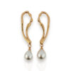 Pearl Drop Earrings - Image 3