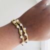 Julia Pearl Bangle (Cream) - Image 2