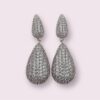 Lizzy Silver Drop Earrings