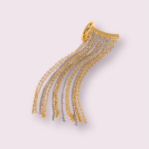 Two Tone Lari Earring