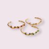 Julia Pearl Bangle (Cream)