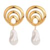Zayna Pearl Earrings - Image 2