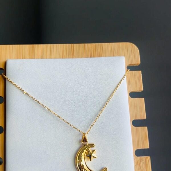 Moon and Star Necklace - Image 2