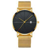 Simple calendar watch male creative waterproof quartz watch - Image 10