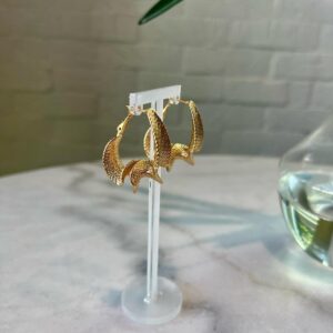 Fashionable Gold Earrings