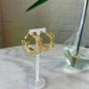 Fashionable Gold Hoops