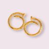 Ouria Earrings - Adjustable Hypoallergenic Gold Plated Stainless Steel Design with Tarnish Free Finish for Comfortable Fit