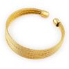 18K Gold filled Bangle - Image 3