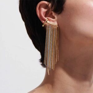 Two Tone Lari Earrings