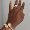 Water Drop Bangle and Ring Set - Image 3