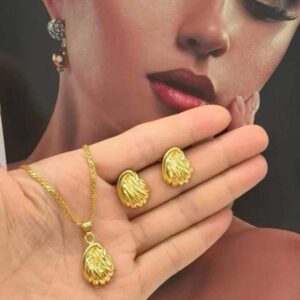 Halima Earrings & Necklace Set