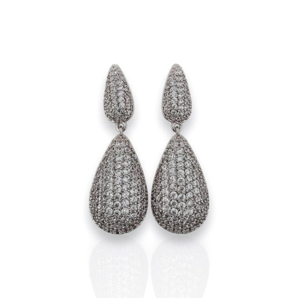 Kayla Earrings in Silver