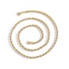 Gold Filled Rope Chain for Men and Women - Image 2