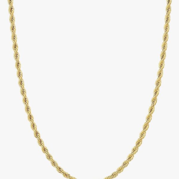 Gold Filled Rope Chain for Men and Women