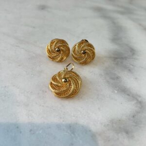 Earrings and Pedant set