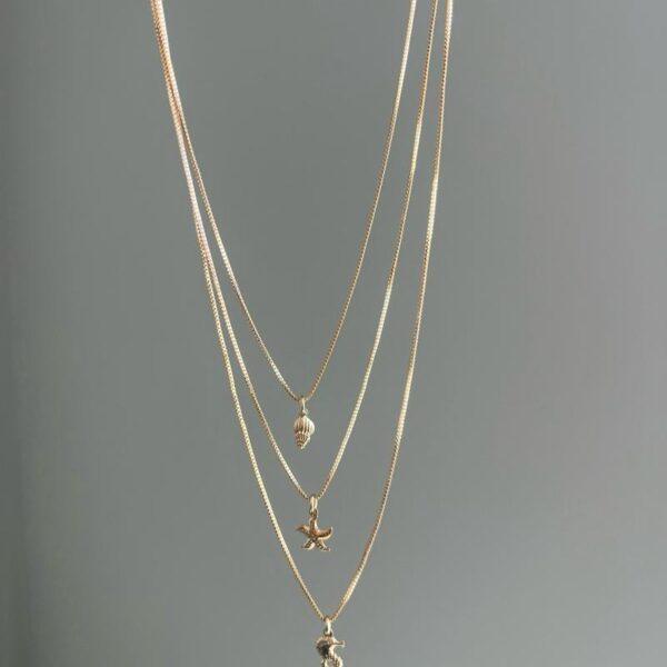 Freya Layered Necklace - Image 2
